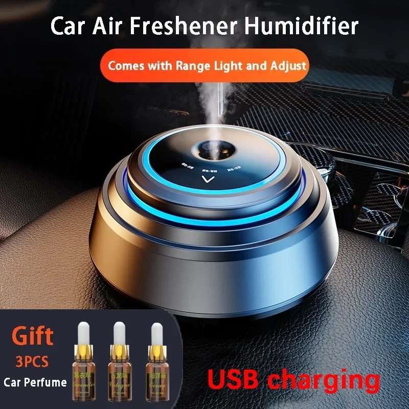 Image of XMSJ Smart Auto Lufterfrischer Aromatherapie Duft Für Auto Innen Reinigung Sitz Parfüm Öle Diffusor Zubehör