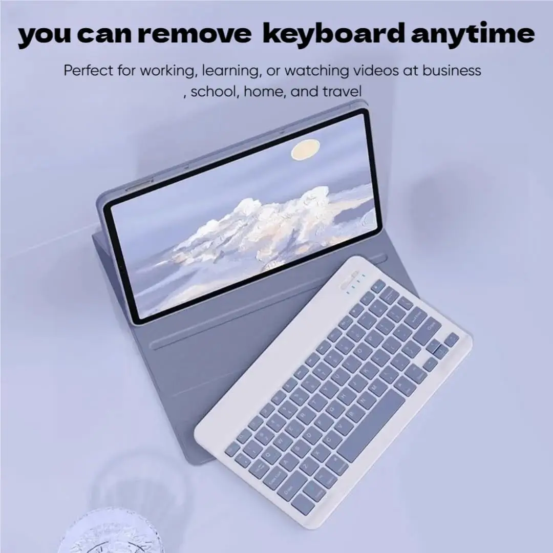

Чехол для планшета с клавиатурой и подсветкой для OnePlus Pad 3, чехол 13,2 дюйма, съемный чехол для беспроводной клавиатуры для OPPO Pad 4 Pro Teclado