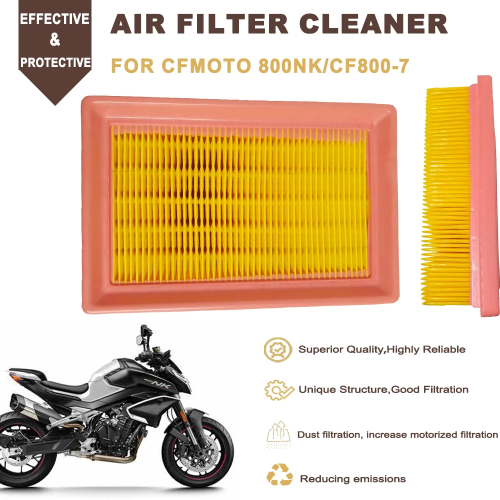 

800 NK Motorcycle Engine Air Intake Filter Purification Cleaner Replacement Accessories For CFMOTO 800NK NK800 CF800-7 CF800-7F