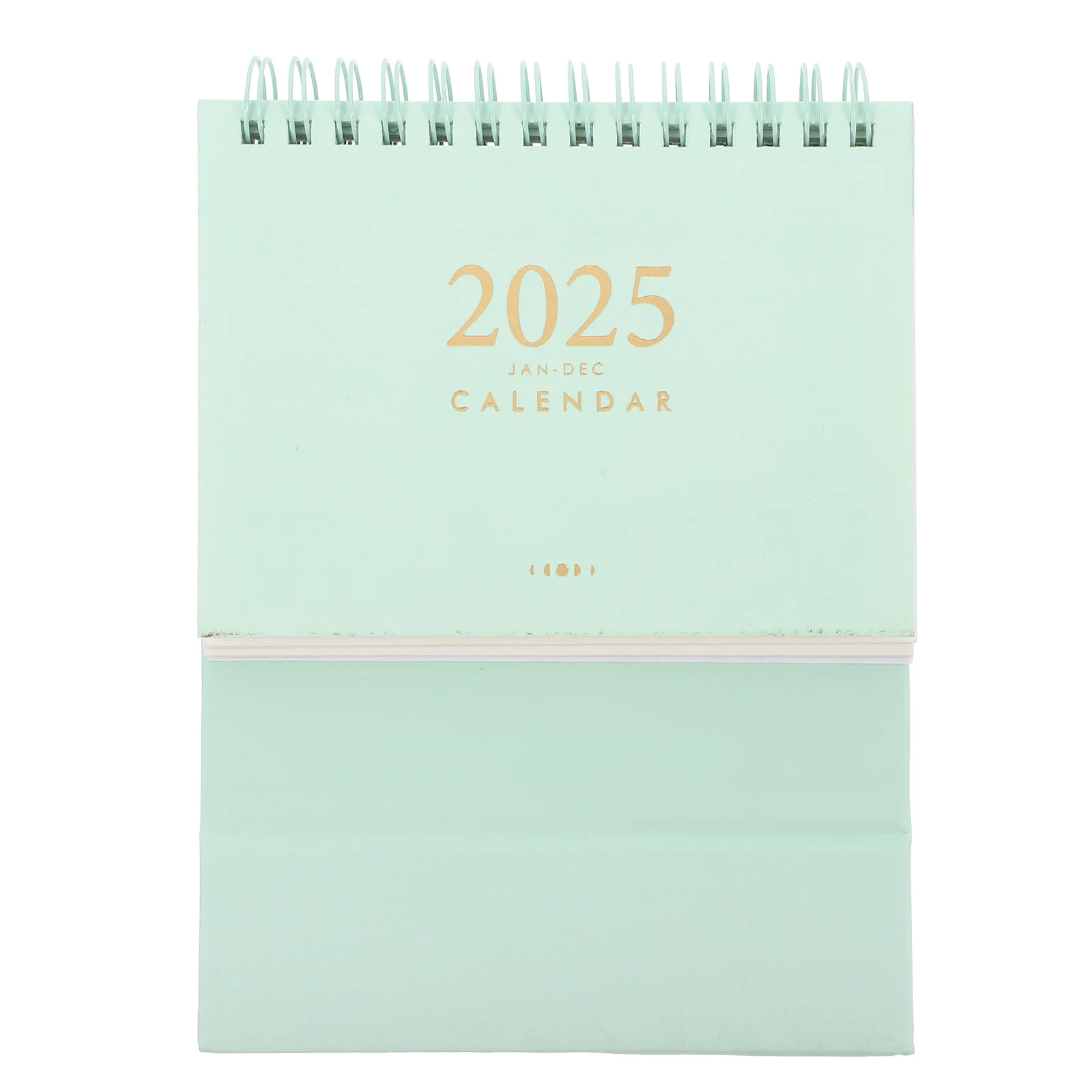 2025 ปฏิทินตั้งโต๊ะ 2024 Schedule Planner สีชมพู Wall Desktop Mini น่ารัก Office Tiny