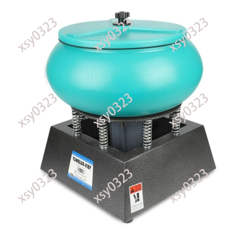 Mini Vibratory Polishing Machine Jade Agate Emerald Metal Jewelry Grinding Tumbler