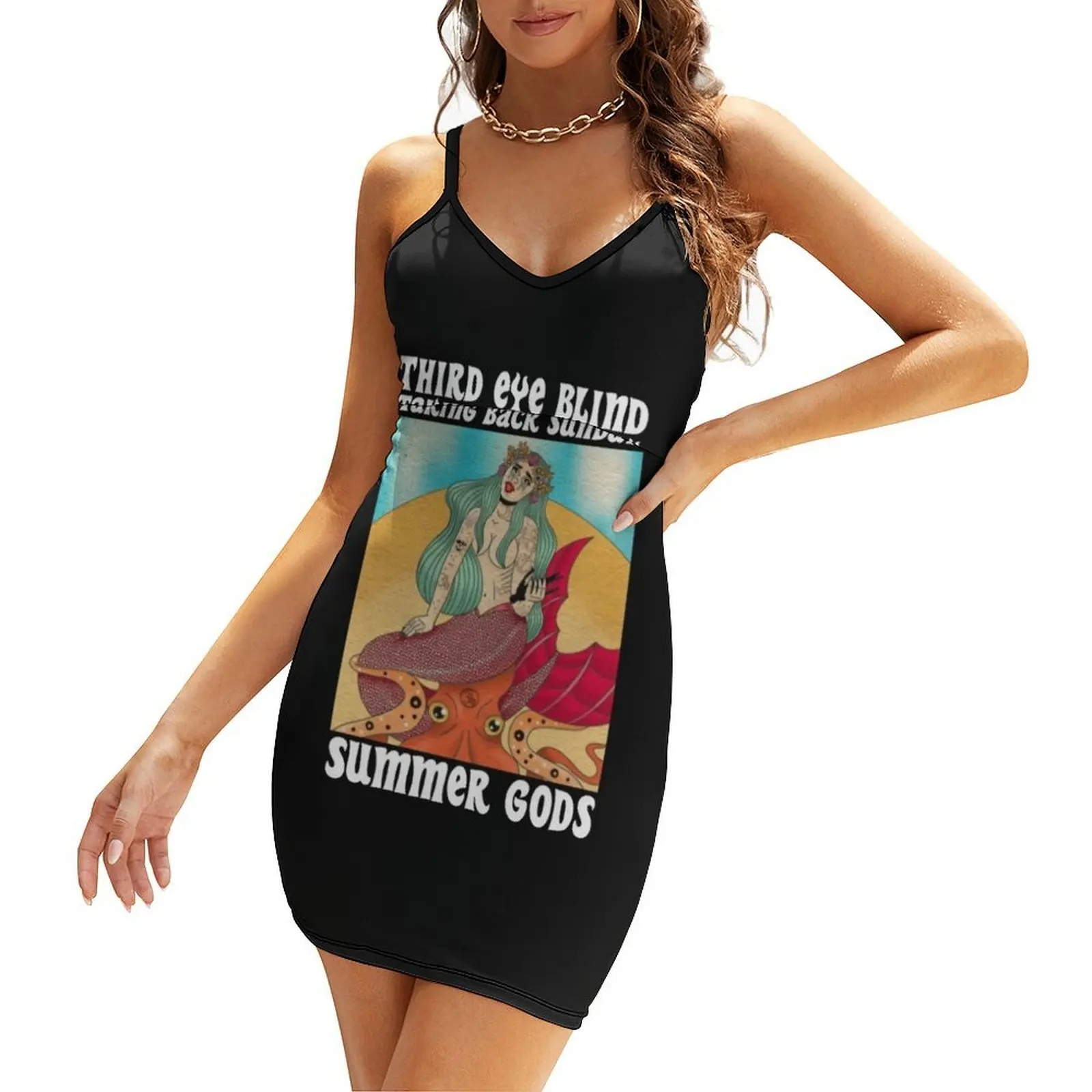

THIRD EYE BLIND Sling Dress Dresses for wedding party summer clothes luxury dresses