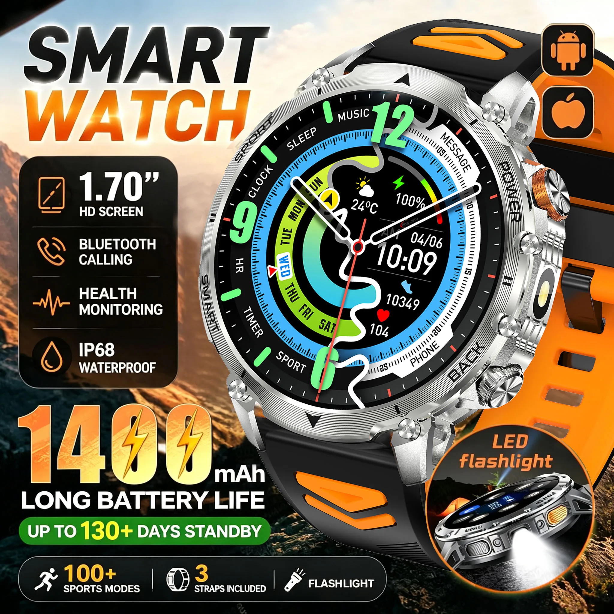 Definition Of Outdoor Sport - Nuevo Reloj Inteligente Deportivo para Hombre