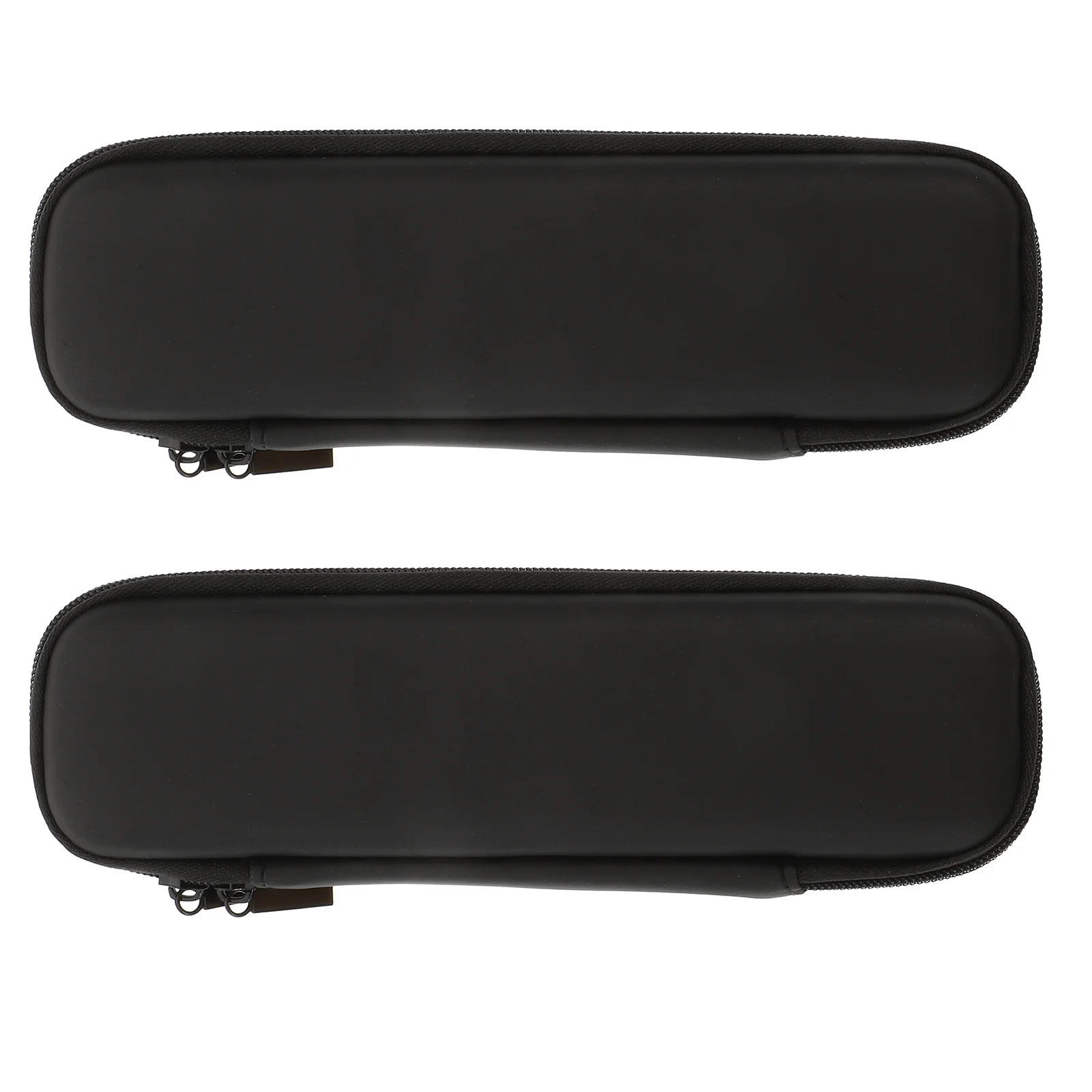 2 قطعة فرشاة الأسنان الكهربائية حالات وقائية المحمولة السفر أكياس فرشاة الأسنان الصلب إيفا بو أصحاب التخزين الأسود #6