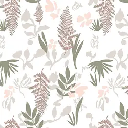 Floral Peel and Stick Wallpaper Leaf Self-Adhesive Removable Wallpaper Waterproof Contact Paper for Countertops Wall Decor
