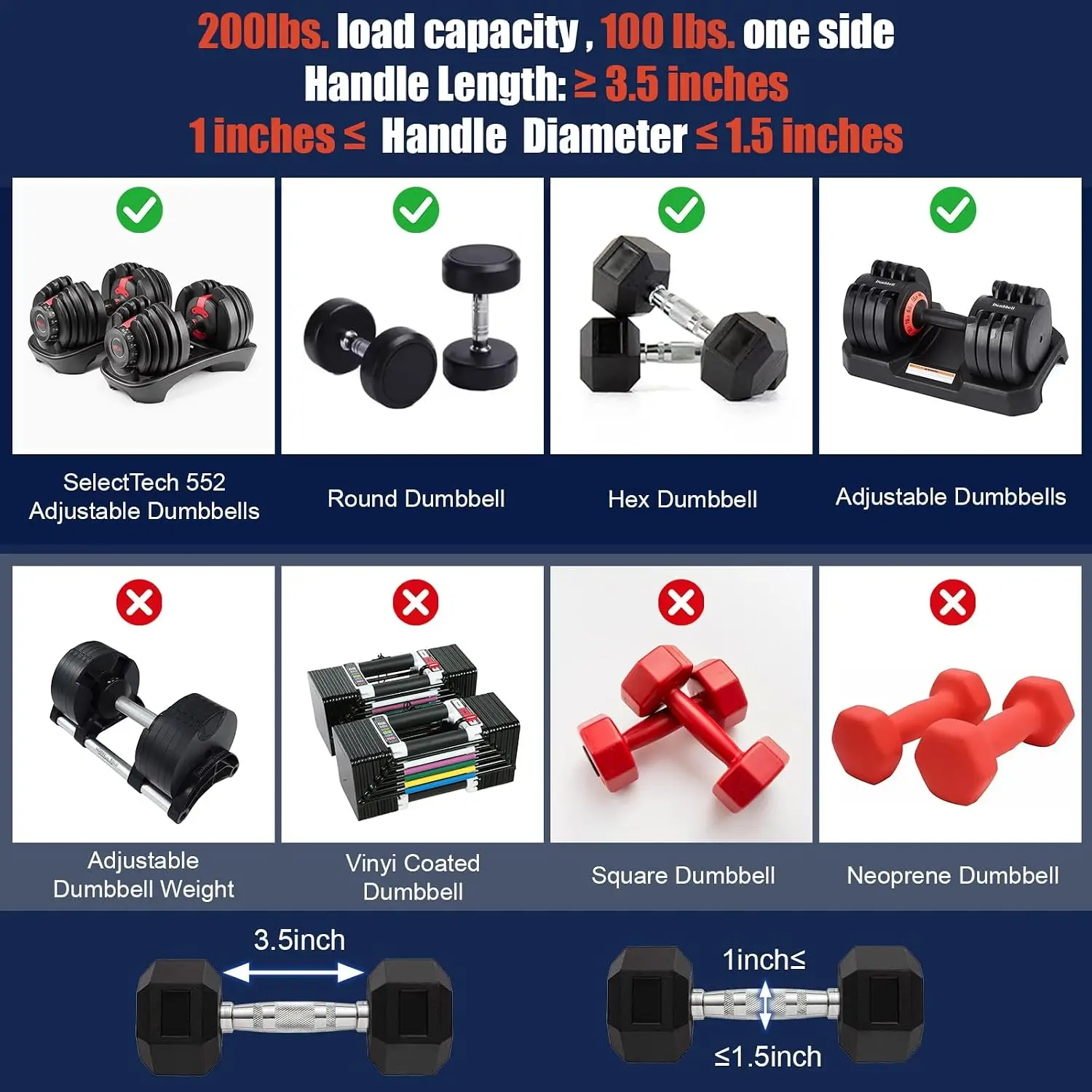 Dumbbell to Barbell Converter, EZ Curl Bar, 200 lb Capacity