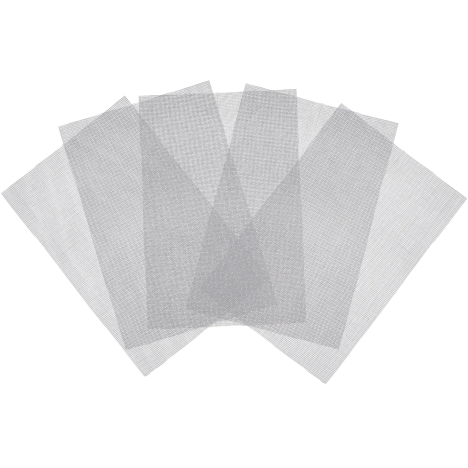 

5 Pcs 20x30cm Black Planter Mesh Pad Flowerpot Bottom Hole Drainage Net Anti Leak Ventilated Bonsai Pot Mats Plant Accessories