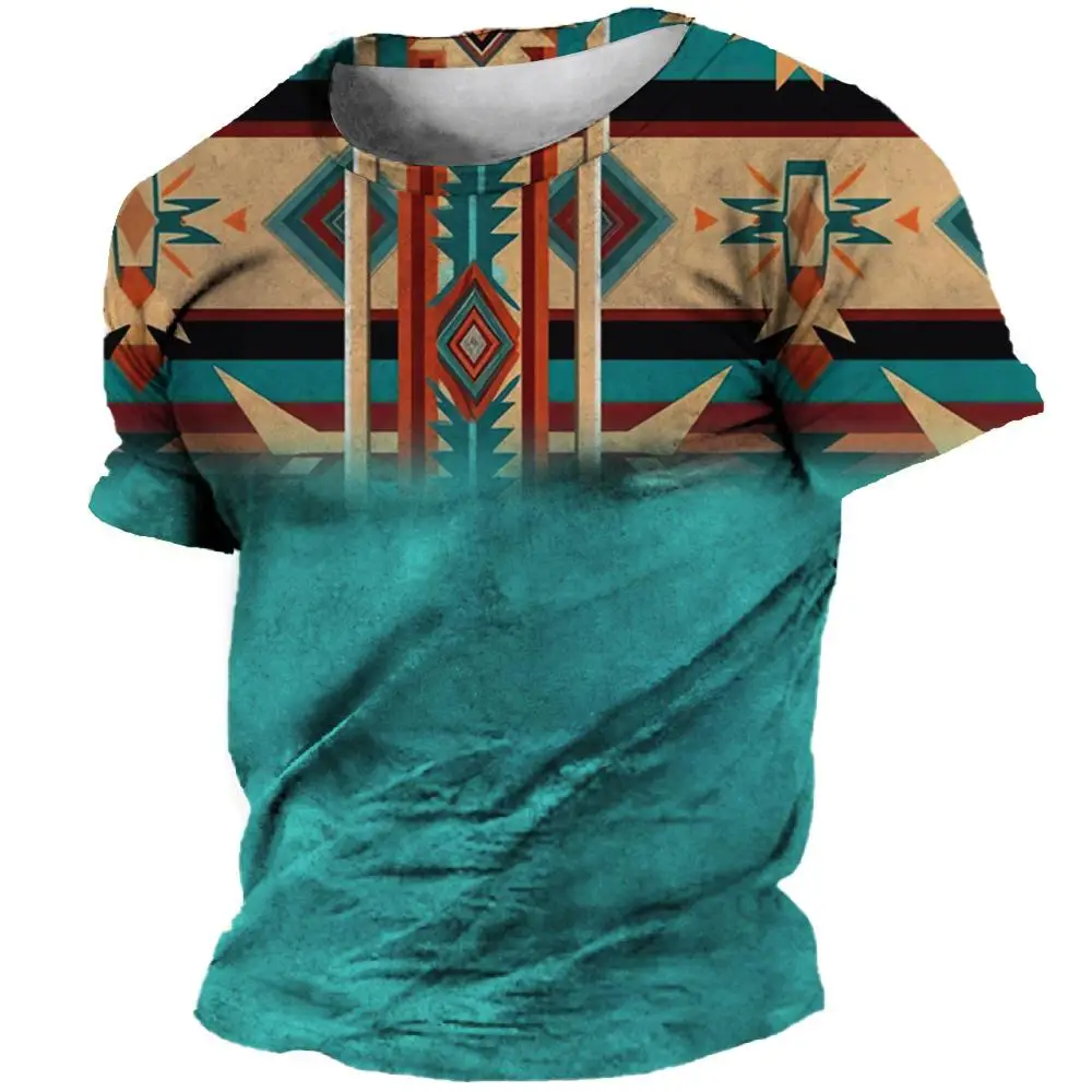 

African Clothes For Men Dashiki T Shirt Traditional Wear Clothing Short Sleeve Casual Retro Streetwear Vintage Ethnic Style