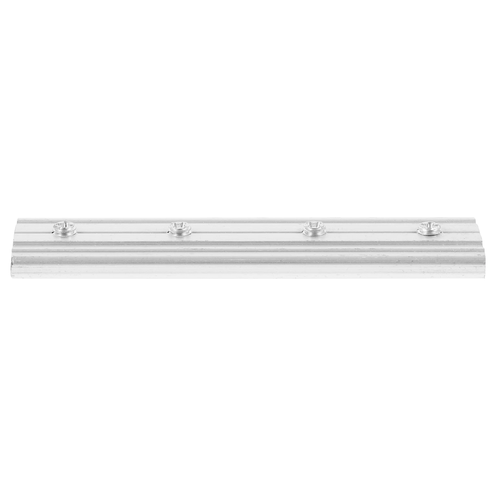 

Aluminum Alloy Curtain Track Joint Connector Smooth Surface Long Lasting Metal End Connector For Electric Window