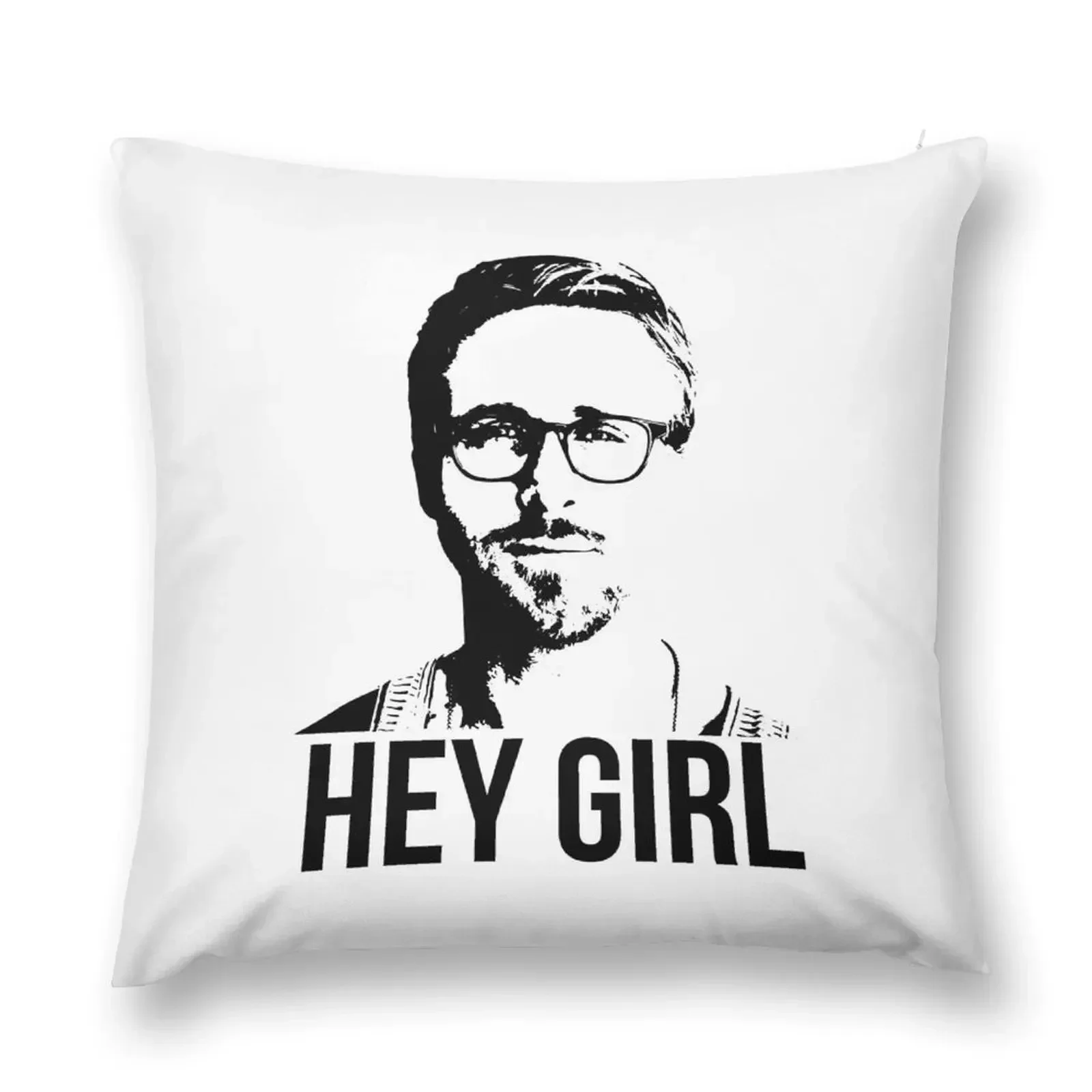 Hey Girl - Ryan Gosling Throw Pillow Sofa Cushion Christmas Cushion For Home Sofa Cushions christmas decorations 2025 pillow