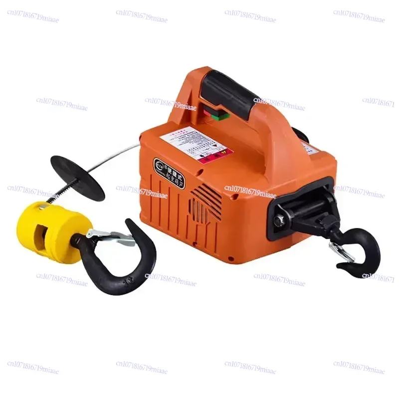 

Miniature electric small hoist 220v crane household lift