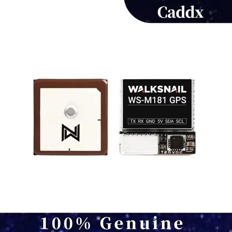 

CaddxFPV New WS-M181 GPS M10 GNSS BUILT-IN QMC5883 Compass Ceramic Antenna for RC Airplane FPV Freestyle Long Range DIY Parts