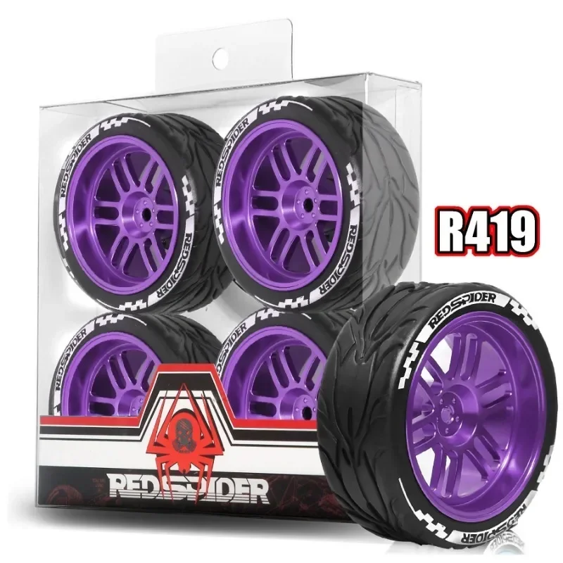 

1/10 RC Racing Wheels Tires Metal Wheel Rims Hub12mm Hex for RC Car HSP 94122 Tamiya XV01 TT02 HPI Kyosho Sakura CS D4