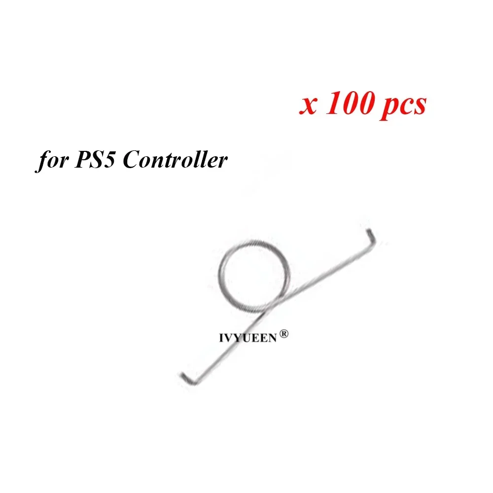 IVYUEEN 100 pcs R2 L2 Trigger Buttons Springs for Dualshock 4 5 PS5 PS4 DS4 Pro Slim Controller Spring JDM 001 010 011 030 040