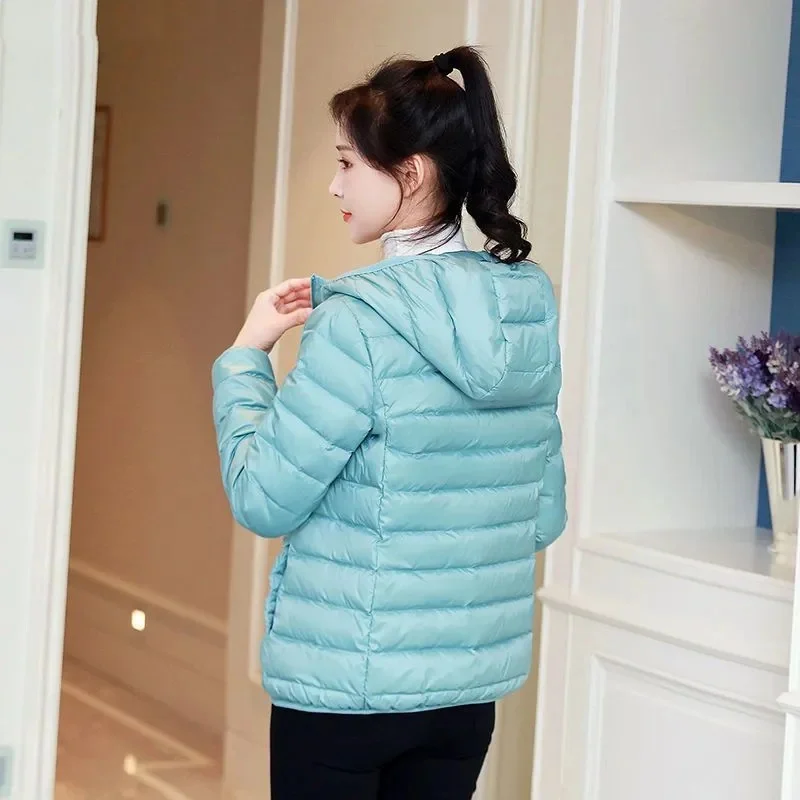 Puffer Jacket Women Parkas Fall/Winter 2025New Light Warm Cotton-Padded Coat Thicken Short Slim Down Jacket Ladies Outerwear Top