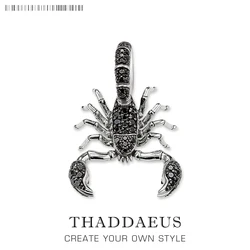 Pendant Scorpion Black,2019 Brand New Fashion Jewelry Europe Bijoux Accessories Gift For Woman Rebel Men