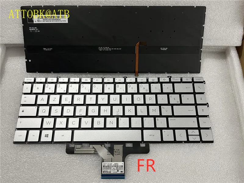 Imagem -05 - Teclado para Notebook hp Pavilion X360 14-dw 14-dv 14-ec Tpn-q244 Tpn-i137 14-dv0003tx 14-dw0052tu Retroiluminado sp la ru ar gr fr it uk