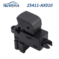 NEVOSA 25411-AX010 Passenger Car Power Window Control Switch Single Button For Nissan Tiida Rogue Versa Pathfinder 25411AX010