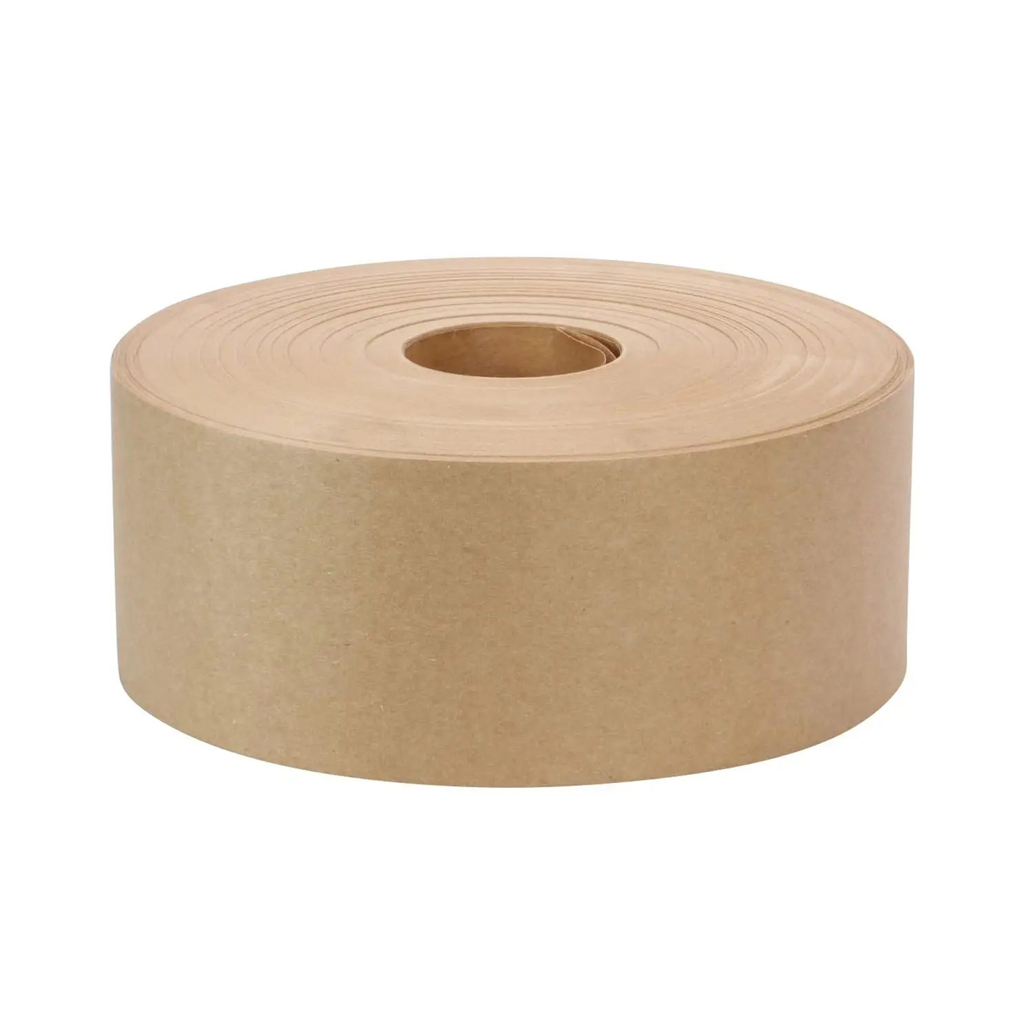 

Hardware 3" x 600' Feet Gummed Paper Water Activated Sealing Carton Box Brown Kraft Packaging Machine Shipping Tape