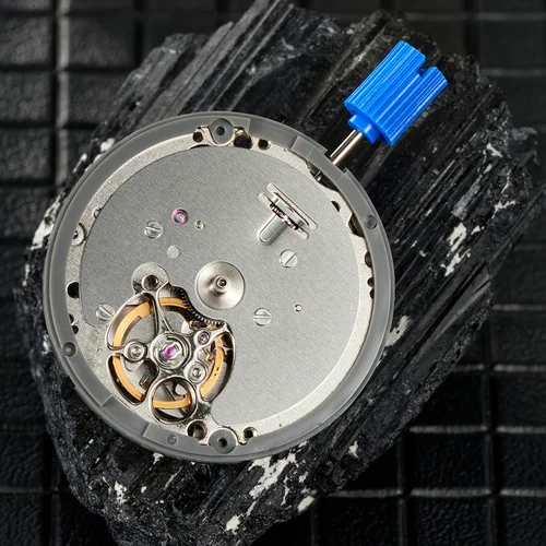 Imagen 2 del producto Genuino NH38A movimiento mecánico Mod mecanismo de reloj automático 24 joyas alta precisión NH38 piezas de reparación superiores Accesorios