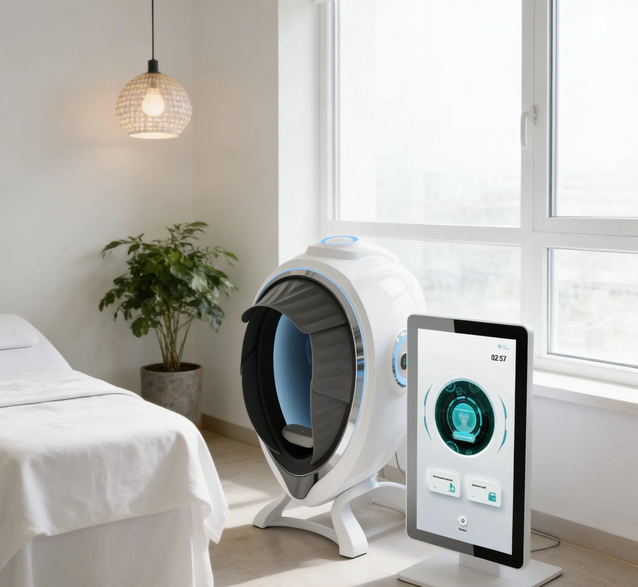 

Facial Skin Analysis Machine Upgrade 10 Spectral Imaging Technology Skin Analyzer Face Moisture Detection