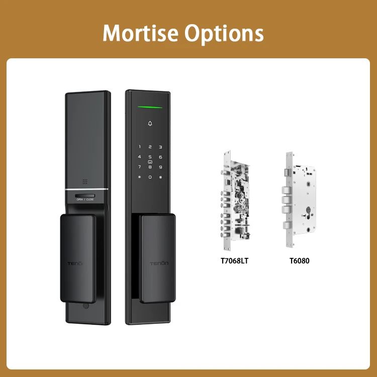 Tuya インテリジェント Bluetooth スマートドアロック家電自動キーレス指紋認識アプリ防水カード