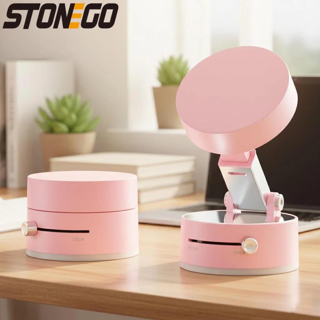 

Magnetic Phone Holder Foldable Suction Cup Mount Bracket for Smooth Surfaces Compatible with MagSafe