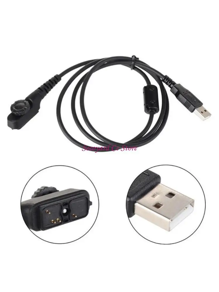 

N3UC Compact Portable Programming Wire For PD700 PD700G PD780 PD780G PD790 Devices Hassle Less Installation Secure Data Transfer