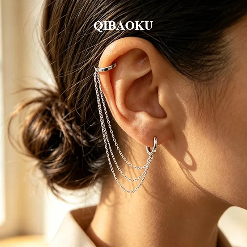 qibaoku-real-s925-sterling-silver-ear-cuff-for-women-girls-clip-earrings-jewelry-no-ear-piercing-18k-plated-wholesale-2026