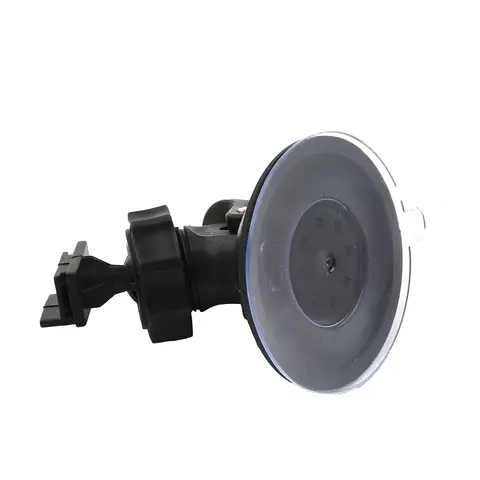 Car Video Recorder Mount with Heavy-Duty Suction Cup and Rotatable L-Head Design for Dash Cam Secure Placement