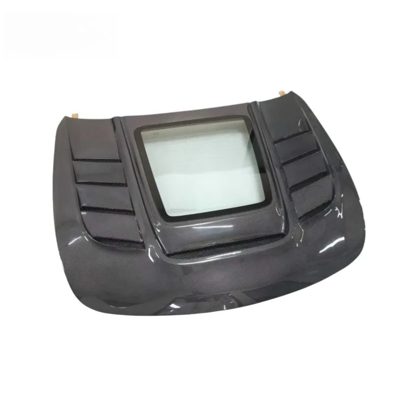 

AM Style Carbon Fiber Hood Bonnet With Glass Window For Infiniti G37 Coupe 2 Doors