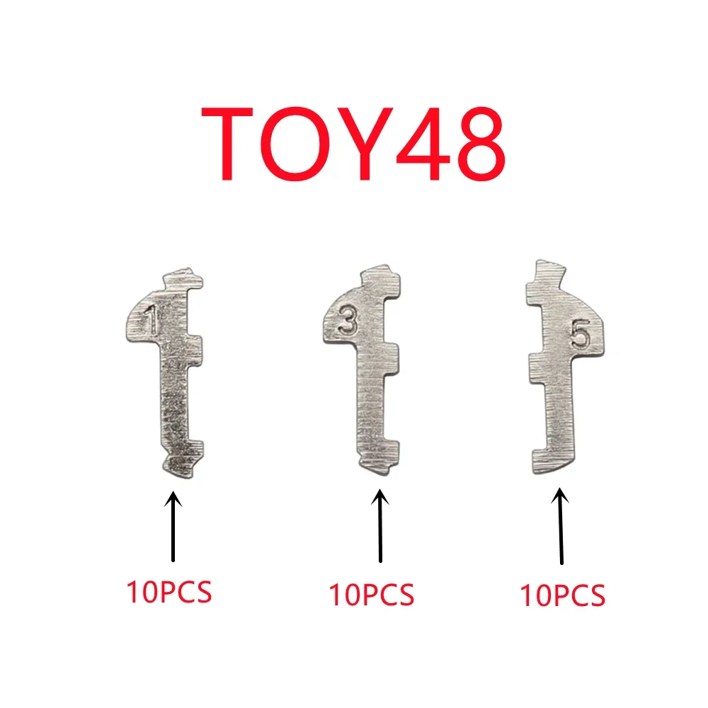 OEM 40Pcs HON66/ 30Pcs TOY48/ 40pcs TOY40/ 40pcs HY22 Lock Repair Accessories Car Lock Reed Lock Plate For Honda K78 /Toyota