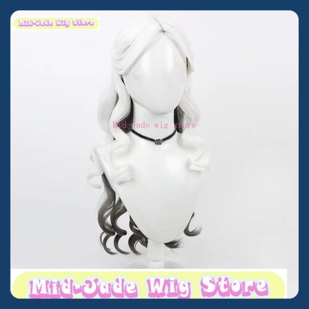 

Mid-jade Wig Identity V Psychologist Night Owl Cosplay Wig Anime Game Role-playing Halloween Party Performance Synthetic Hair