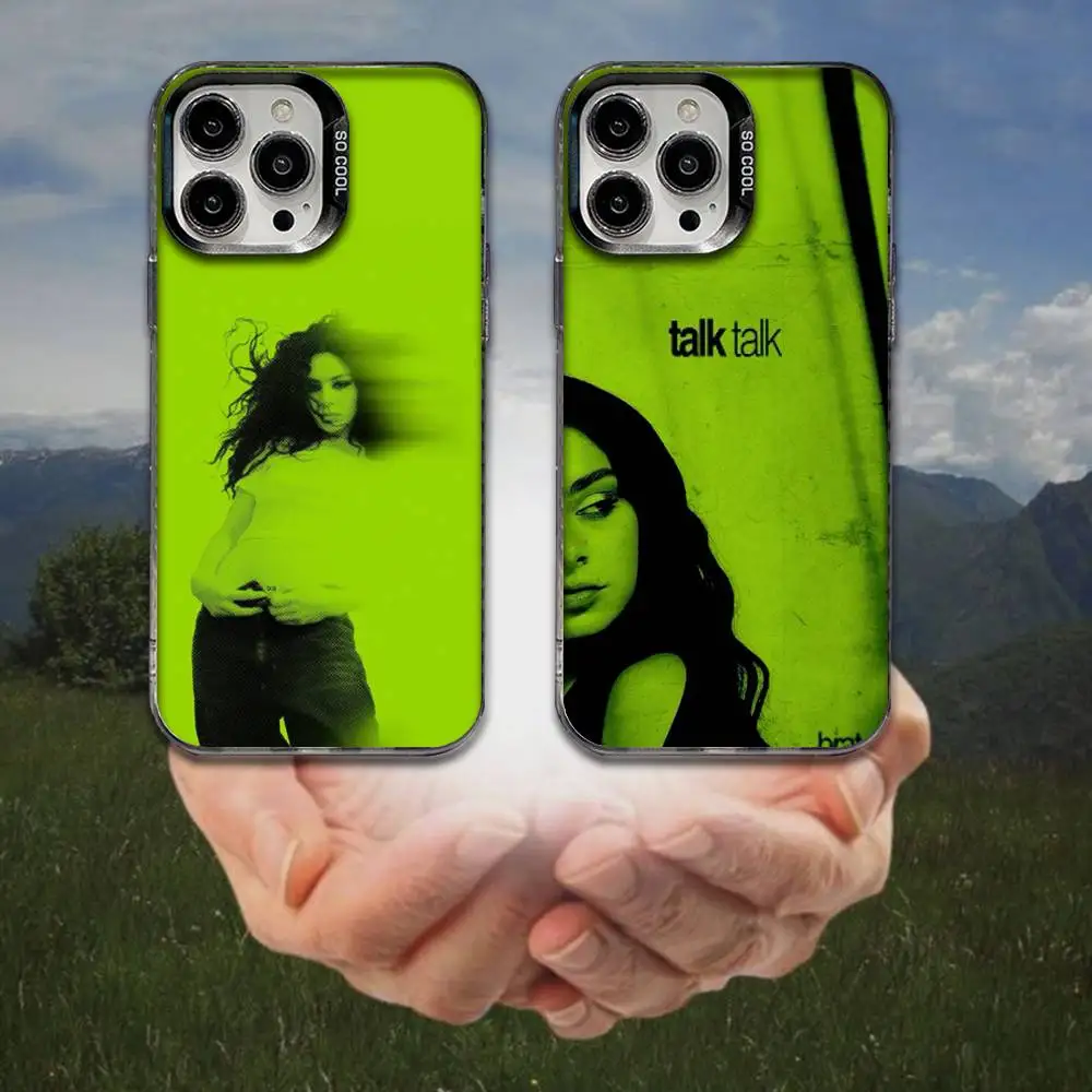 

Charli XCX 360 Brat Phone Case For iPhone 16,15,14,13,12,11,8,7,Pro,Max,Plus,Mini,XS,SE Anti Fall Black Matte Hard