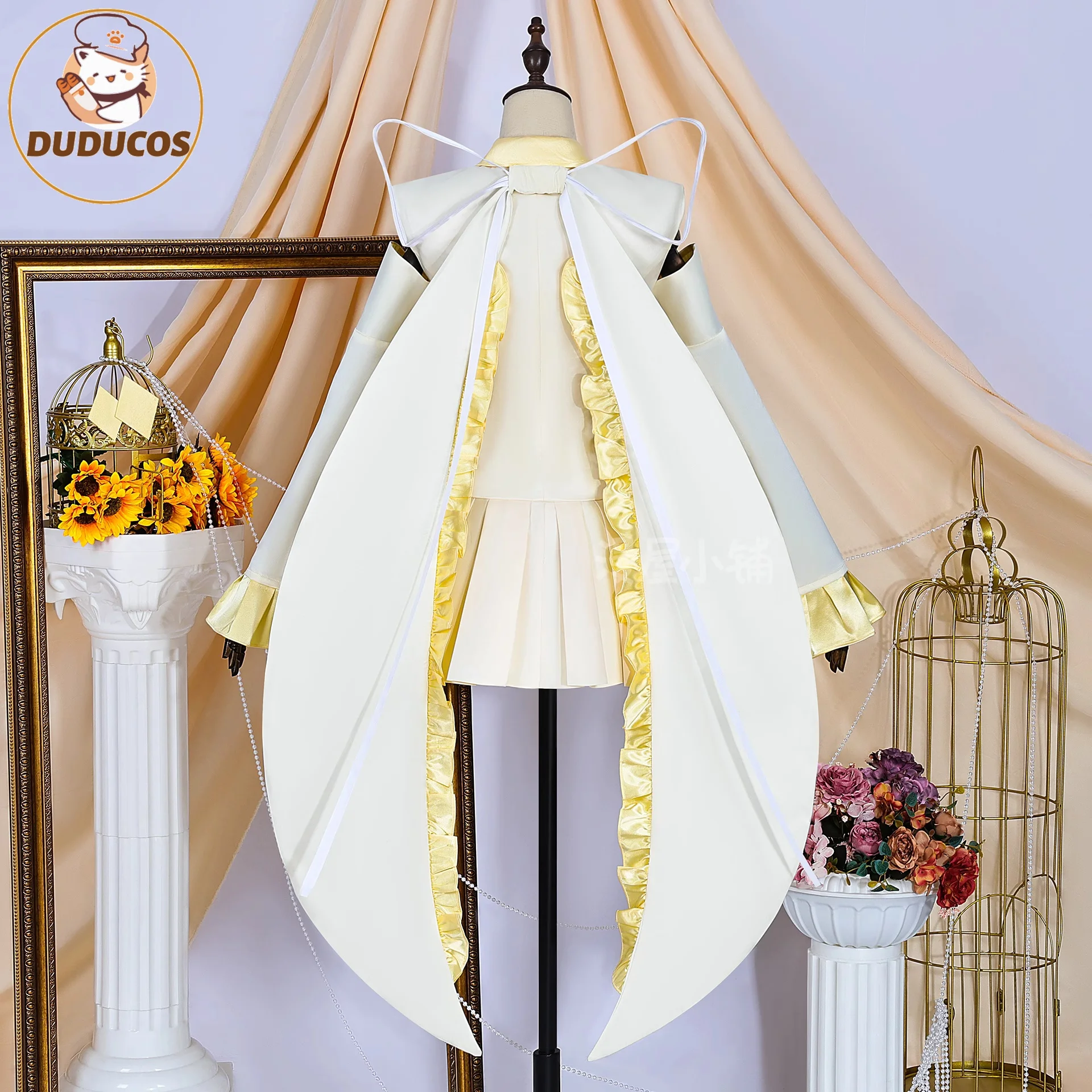 أزياء هيناموري آمو التأثيرية أنيمي شوجو شارا تميمة ضياء زي المعركة الملابس والاكسسوارات مجموعة كاملة فستان حفلات الكرنفال #5