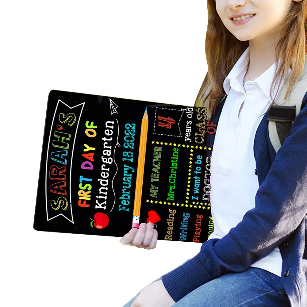 

Двусторонняя деревянная доска для рисования своими руками, легкая, для творчества, фотографий и декора