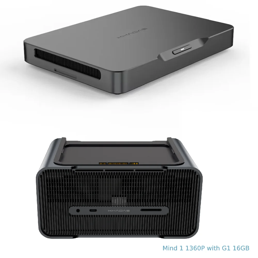 ミニPC Khadas Mind Intel Core i7-1360P 32GB+1TB Khadas Mind 1 Mini PC, Intel Core i7-1360P 5.0GHz Micro Desktop