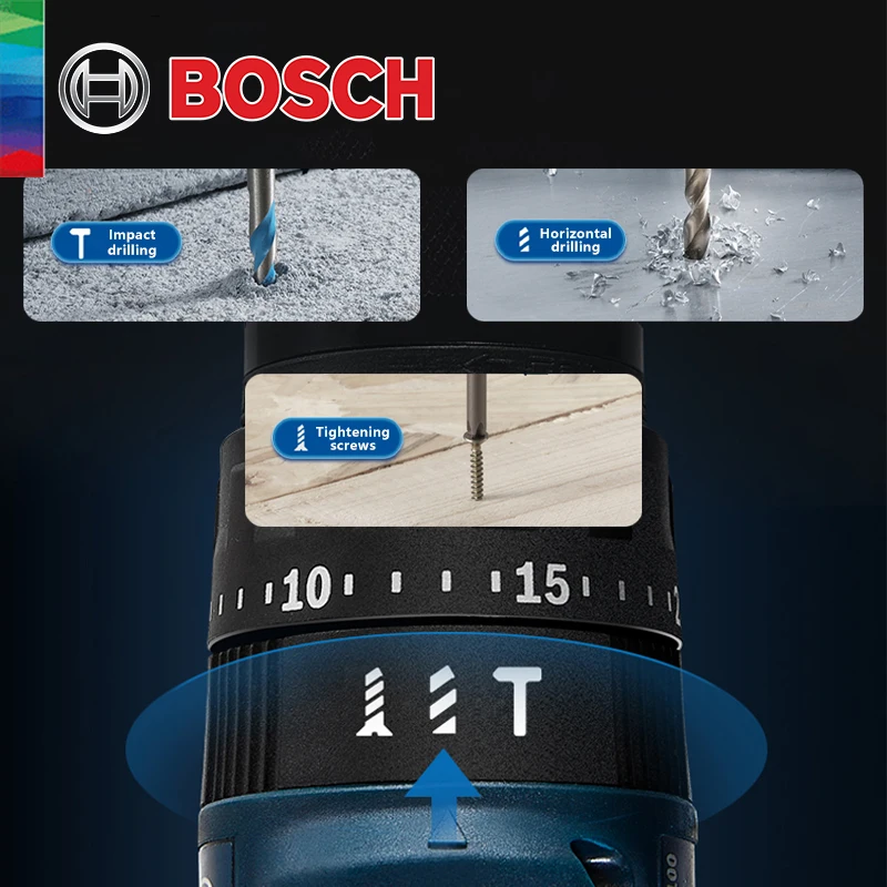 bosch-electric-drill-gsb183-li-screwdriver-cordless-brush-impact-drill-56nm-torque-multi-use-power-tools-for-wood-stone-metal