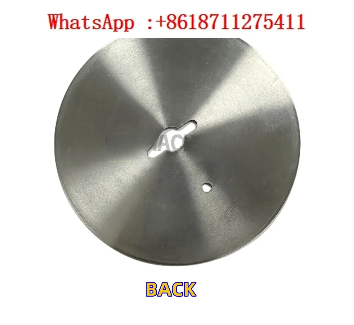 Shawarma Stainless Steel Round Blade 440B 100mm for Kebab Slicer Doner Kebab Toothed Knife