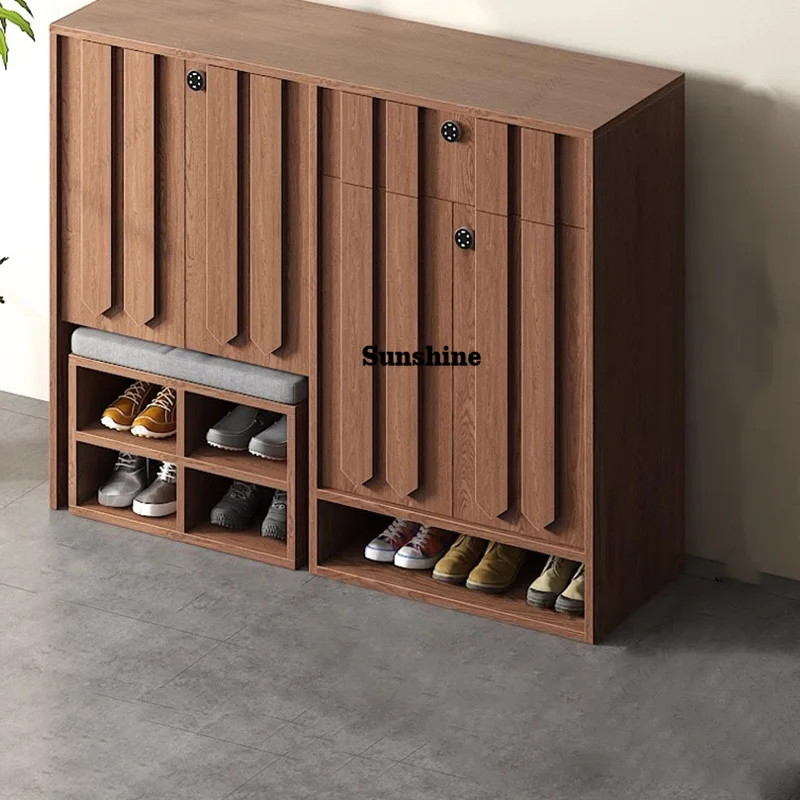 Organizer Mobile Shoe Cabinet Storage Living Room Display  Luxury Box Shoe Shelf Modern Muebles Shoemakers Furniture