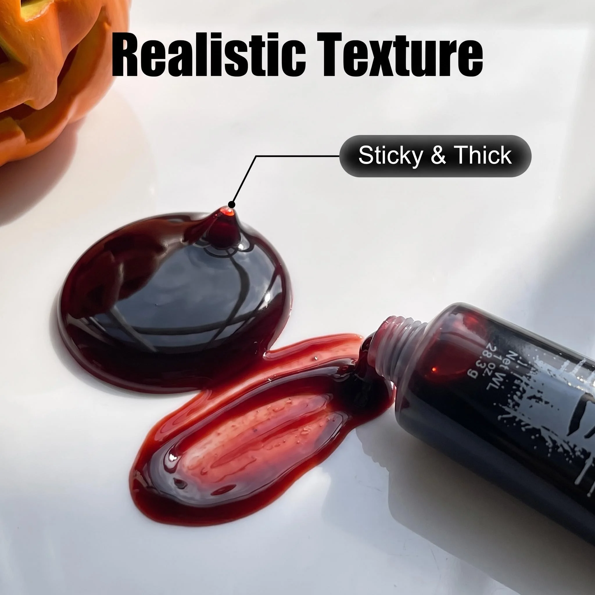 Halloween Simulation Blood Plasma Spray Scary Makeup Film TV Props Prank Decoration Items for Halloween Party