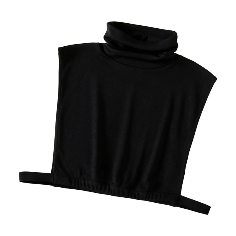 feminina elegante com e capa destacável para pescoço