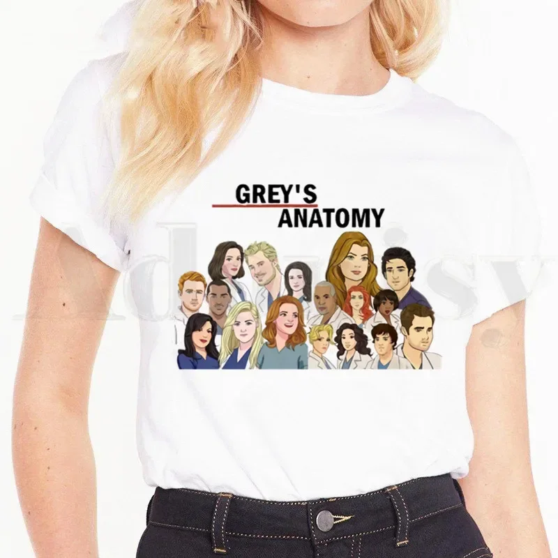 Greys Anatomy You're My Person Gray's Anatomy Short Sleeve Female Tops Tees Harajuku  VintageT Shirts Women's T-shirt