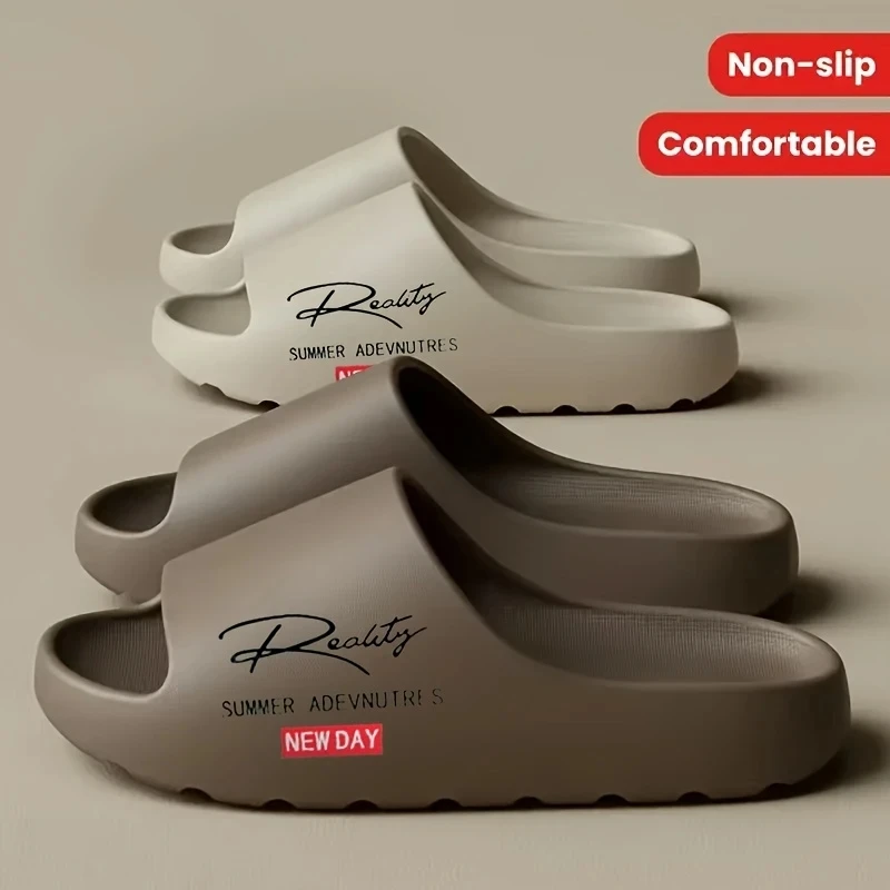 

Man EVA Slippers Casual Soft Flip Flop Design Shoes Couple Soft-soled Lightweight Home Slippers High-quality Slides Big Size 49