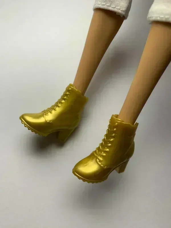 New styles Doll shoes high heel boots accessories flat shoes toy shoes for your 1/6  BB dolls  A199