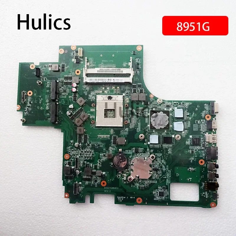 

Hulics Б/у MB.RJ206.002 MBRJ 206002 Материнская плата для ноутбука Acer Aspire 8951 8951G DA0ZYGMB8E0 HM65 DDR3, основная плата