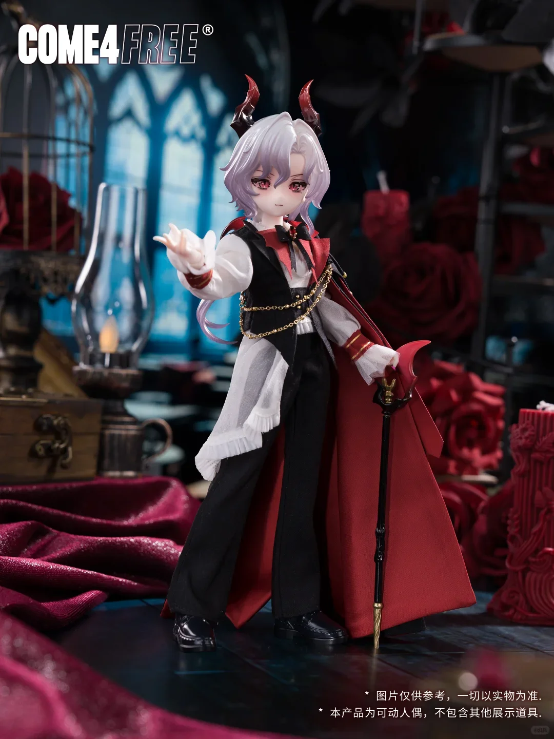 Original Come4free Niyru Loi Fantasy Realm Synchro 8 Point Bjd Blind Box Trendy Toys Desktop Ornament Collect Toys Girl Boy Gift view 4