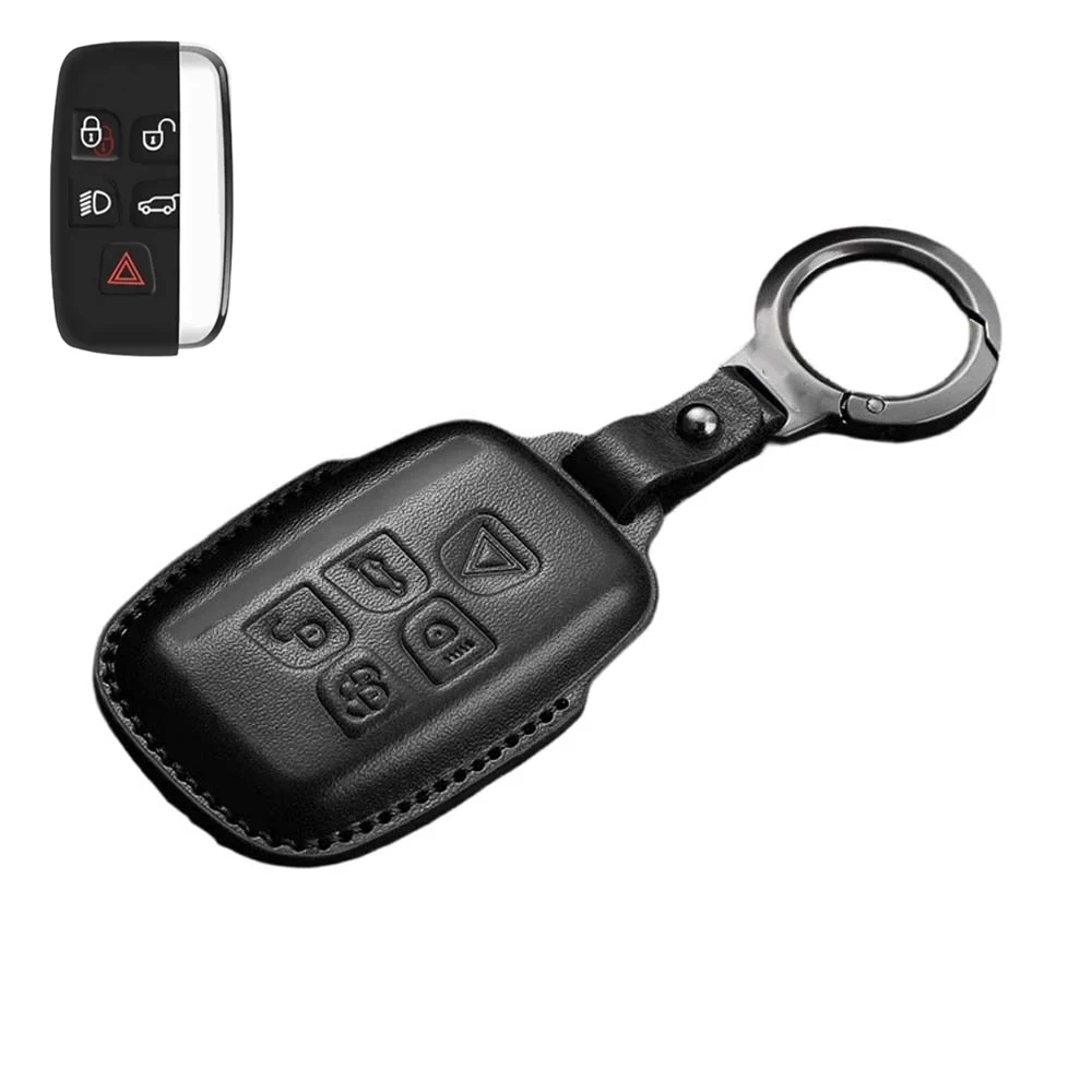Protective Case Car Key Cover For Land Rover Range Rover Evoque Discovery Sport Velar For Jaguar XE XF E-Pace F-Pace 2011-2026 - view 4