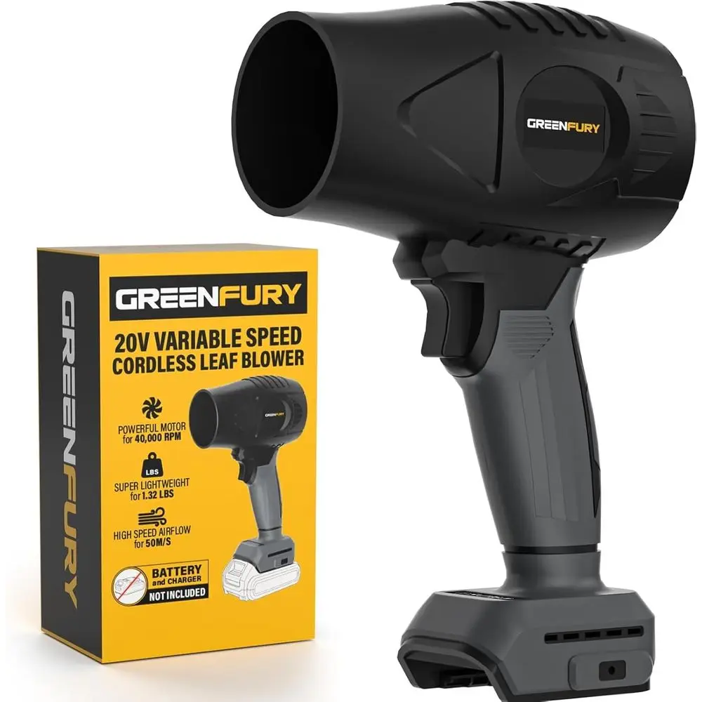 

Совместим с аккумулятором 20V Max, легкие ручные воздуходувки для ухода за газоном, уборки патио, удаления пыли и листьев (аккумулятор в комплект не входит)