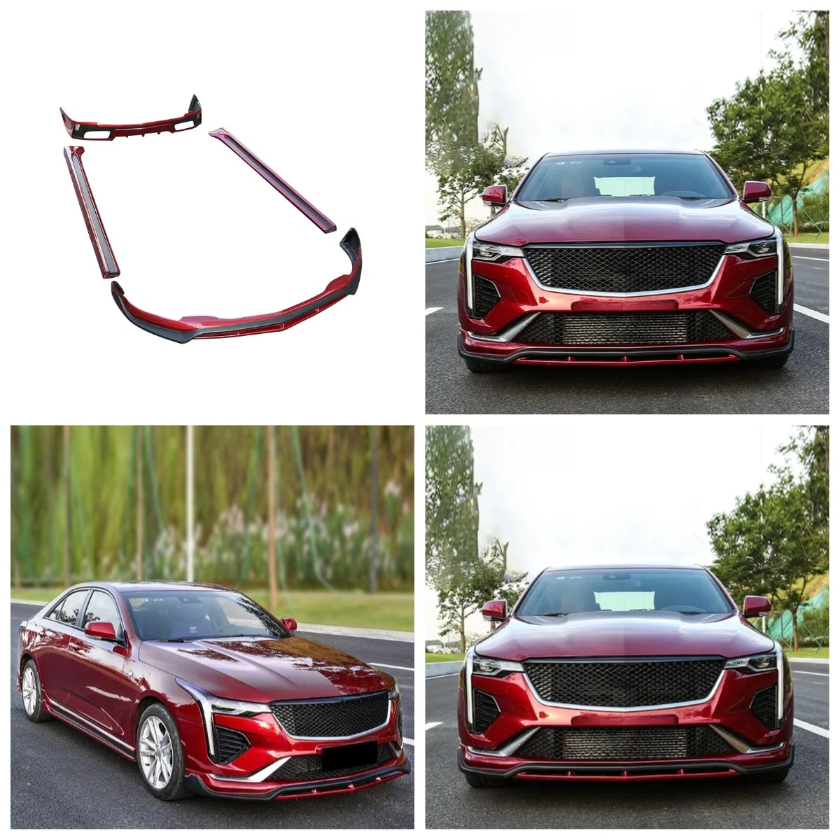 

Stlf Best Quality Car Body Kits Suitable For CT4 2020 ABS Material Front Lip Rear Lip Side Skirts Car Bumpers